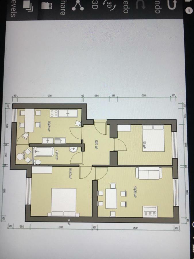 Ferienwohnung In Erfurt Mit Kleinem Balkon, 2 Schlafzimmer Zewnętrze zdjęcie